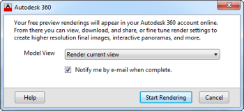 AutoCAD Autodesk 360 Select View