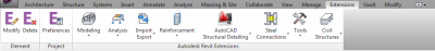 Autodesk Revit Extensions Ribbon Tab
