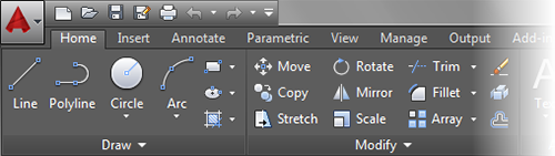 Dark Colored Interface